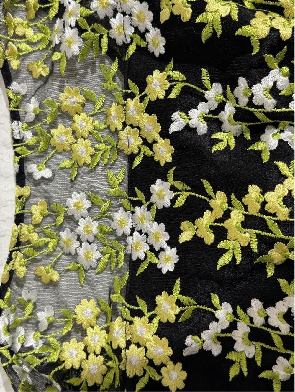 NWT Tahari ASL Floral Embroidery Lace Sheath Dress - Picture 6 of 14